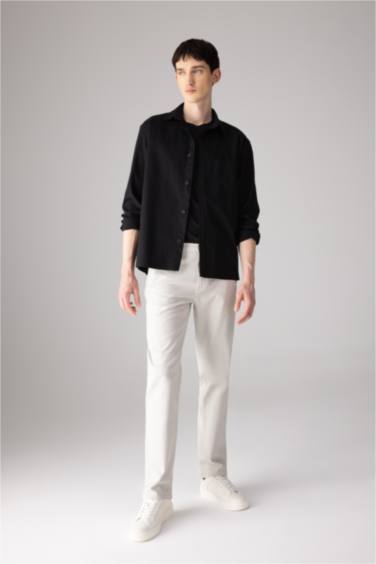 بنطلون سادة جبردين قصة عادية عادي بجيب