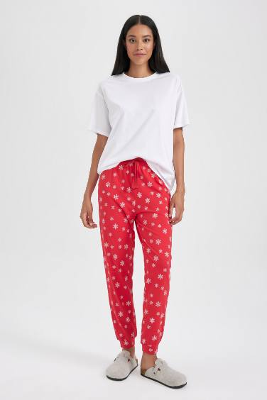 Fall in Love Christmas Themed Pajama Bottom