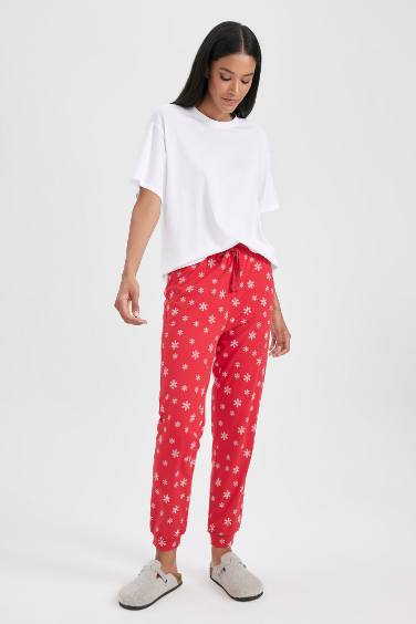 Fall in Love Christmas Themed Pajama Bottom