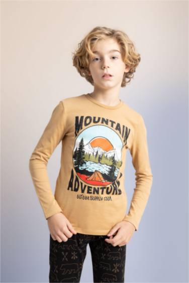 2 piece Regular Fit Knitted Pyjamas