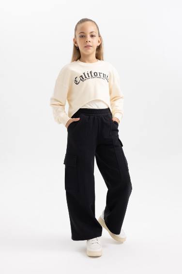 سويت شيرت بناتي كروب من قطعتين