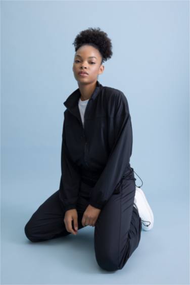 DeFactoFit Standard Fit Zippered Premium Cardigan