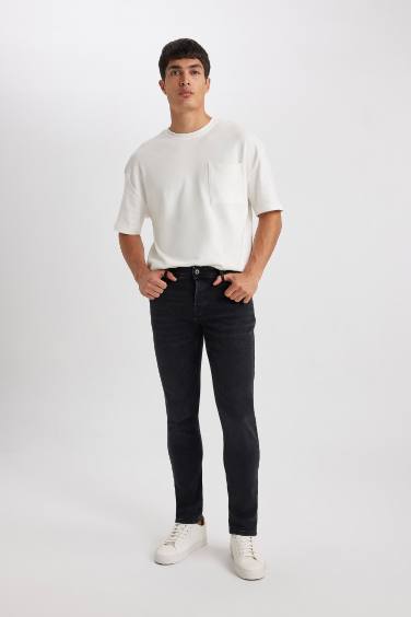 Wiser Wash Carlo Skinny Fit Normal Waist Jeans