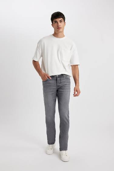 педро - деним слим пішімі деним слим хем Шалбар