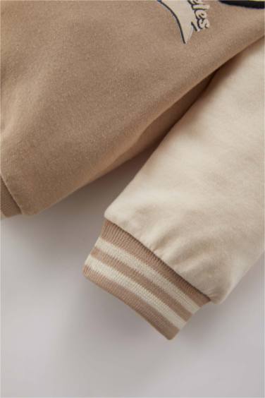 Кардиган с принтом из тонкой ткани для малышей мальчиков