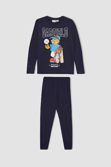 Boy Garfield Cotton Pajama Set