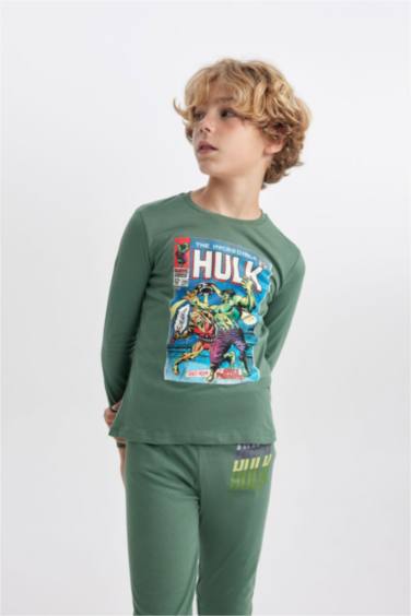 2 piece Regular Fit Licensed by Marvel Knitted Pyjamas