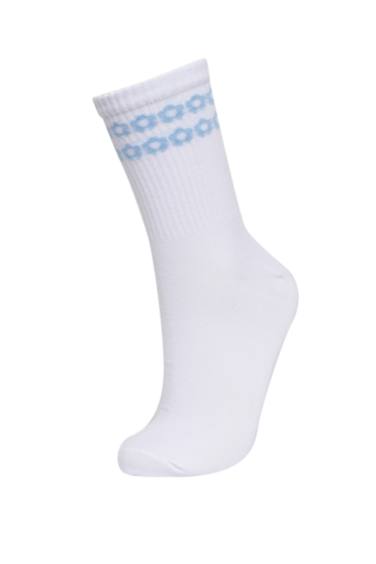 Woman 3 Piece Cotton Long Socks