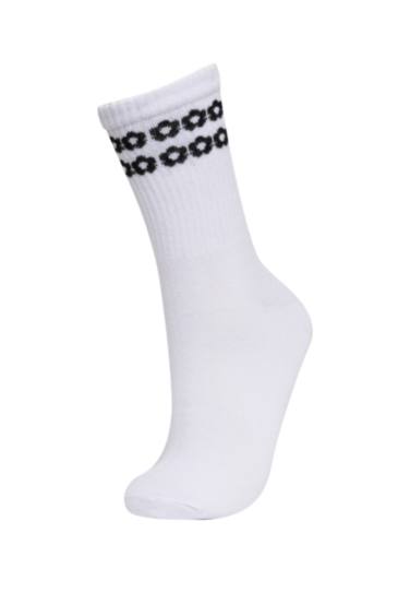 Woman 3 Piece Cotton Long Socks