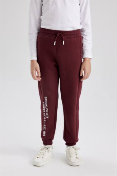 Boy Regular Fit Thick Sweatshirt Fabric Pant