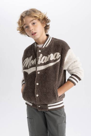 Oversize Fit Crew Neck Cardigan