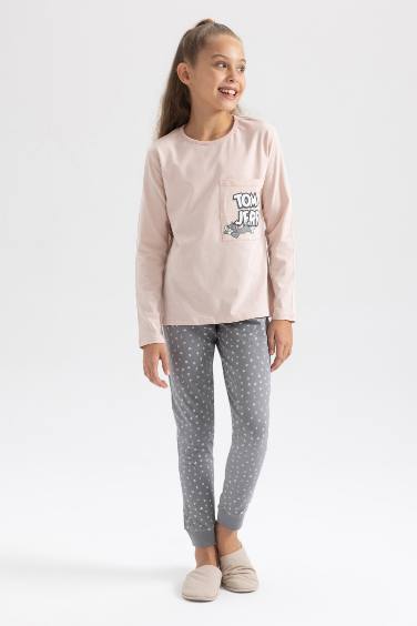 Girl Tom & Jerry  Pajama Set