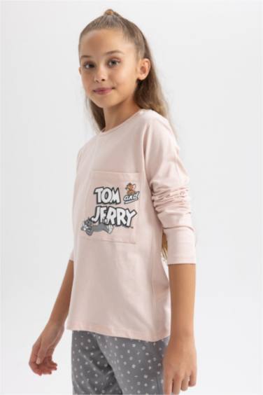 Girl Tom & Jerry Pajama Set