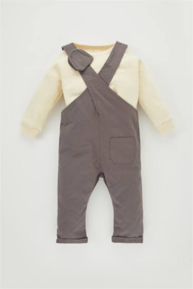 Baby Boy Long Sleeve T-Shirt Salopet 2 Piece Set