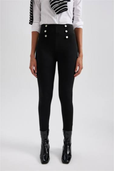 Леггинсы с высокой талией