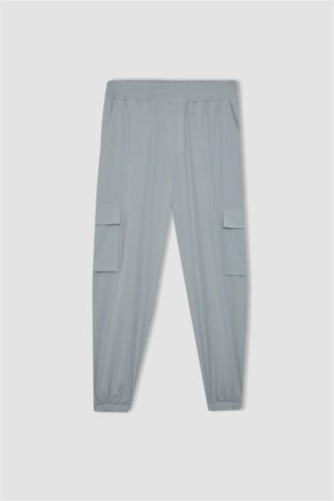 DeFactoFit Standard Fit Woven Trousers