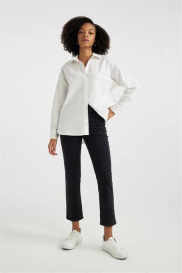 Mary Vintage Straight Fit High Waist Ankle Length Jeans