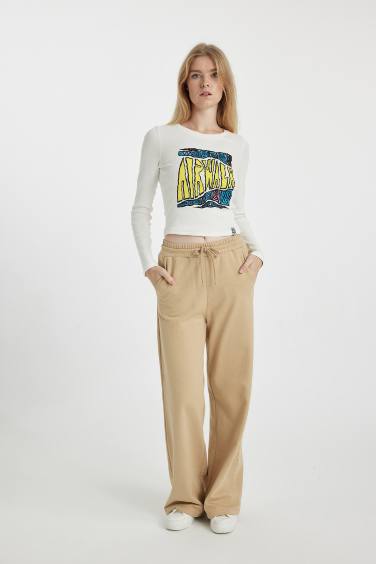 Cool Wide Leg Sweatpants