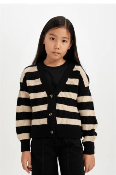 Regular Fit V-Neck Cardigan