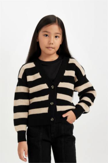 Regular Fit V-Neck Cardigan