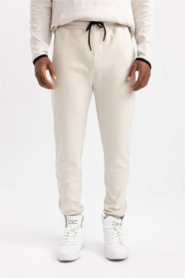 DeFactoFit Slim Fit Basic Pocketed Elastic Leg Jogger Sweatpants