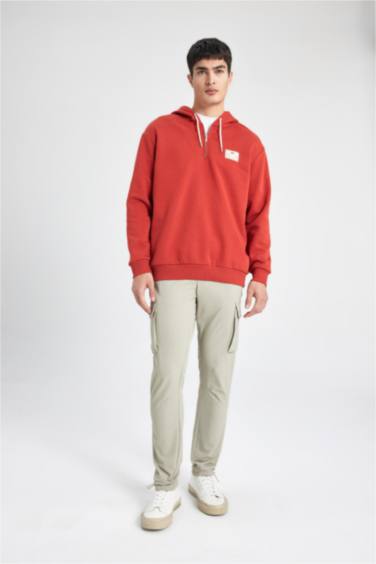 Yazlık Taktik Jogger Pantolon Slim Fit Dar Kesim Kargo Cepli