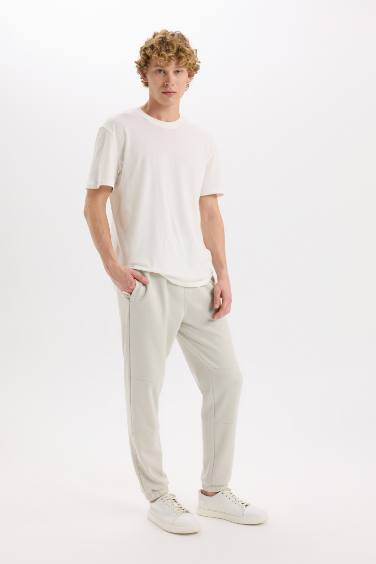 Regular Fit Zipper Pocket Sweatpants