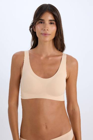 Fall in Love Two-Piece Removable Padded Thin Fabric Invisible Bra