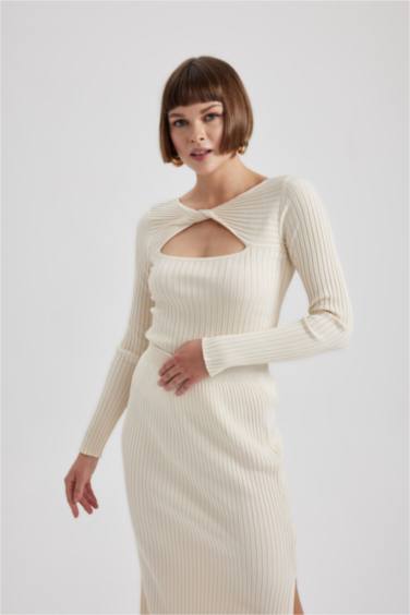 ұзын бұлшықет пішімі жағасы қиылысқан қабырға Пулловер