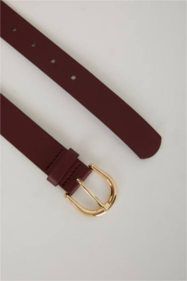 حزام نسائي جلد صناعي