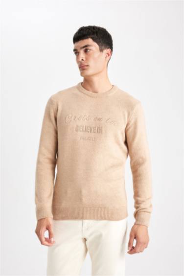 Relax Fit Crew Neck Knitwear Pullover
