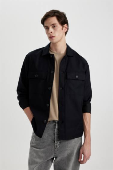 Рубашка свободного кроя