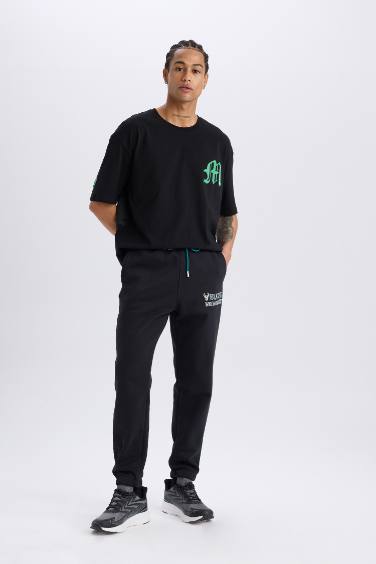 DeFactoFit NBA Milwaukee Bucks Oversize Fit Short Sleeve T-Shirt