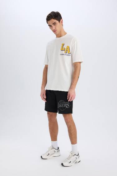 NBA Los Angeles Lakers Лицензиялық Шолақ шалбар