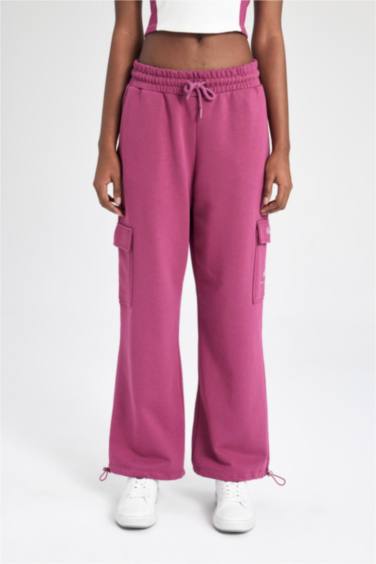 DeFactoFit Jogger Eşofman Altı NBA Phoenix Suns Kargo Cepli Lastik Paça Beli Bağcıklı