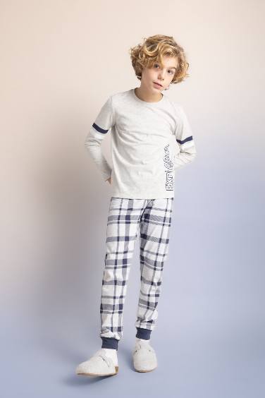 2 piece Regular Fit Knitted Pyjamas