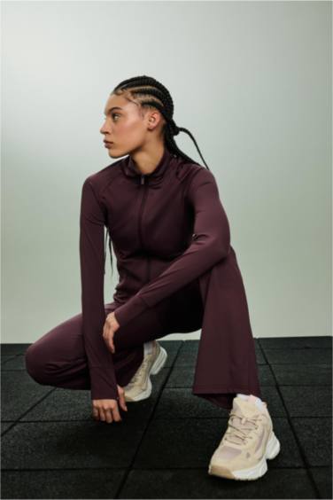 Fitted Ultra Soft Fermuarlı Hırka