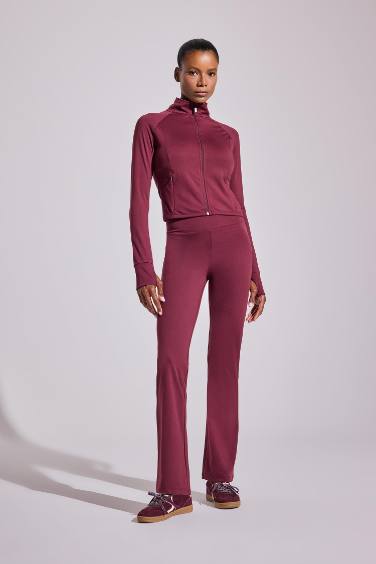 DeFactoFit Flare Fit Regular Length Sports Trousers