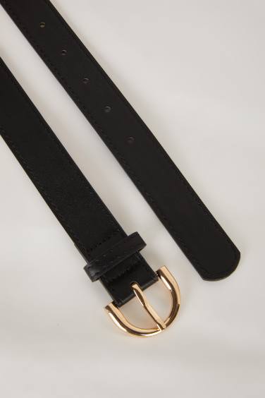 Ceinture en similicuir pour femme