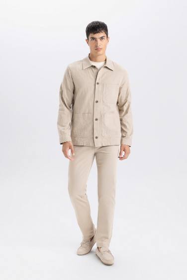 قميص بولو قطن قصة عادية