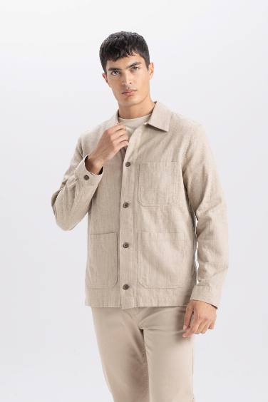 قميص بولو قطن قصة عادية