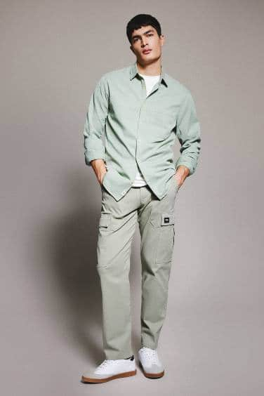 Defacto Man Regular Fit Woven Trousers @ Best Price Online