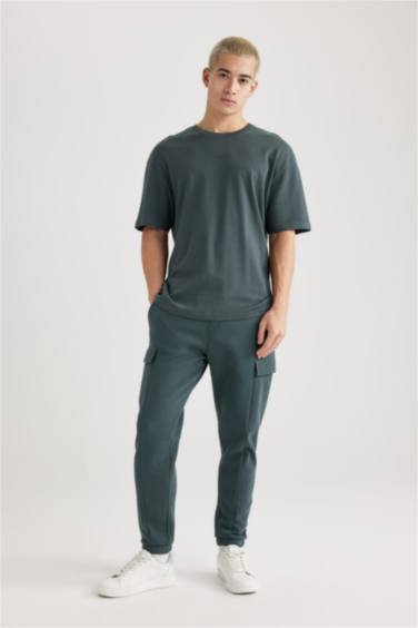 Comfort Fit Crew Neck Printed T-Shirt