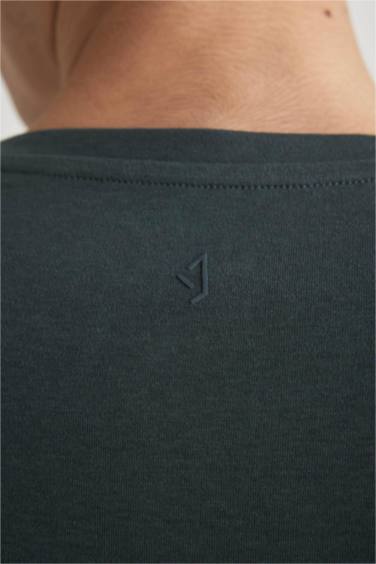 Comfort Fit Crew Neck Printed T-Shirt