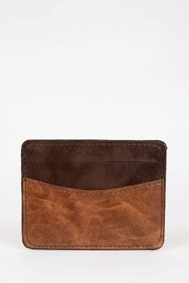 Porte-Cartes En Simili Cuir Pour Homme