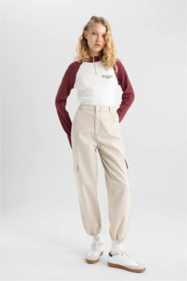 Cargo Jogger Gabardine Trousers