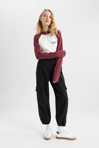 Cargo Jogger Gabardine Trousers