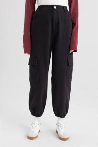 Cargo Jogger Gabardine Trousers