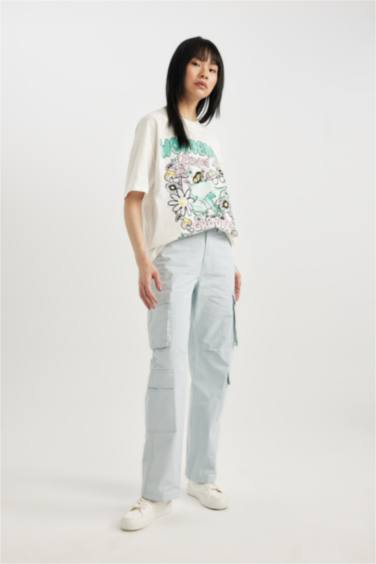 тік пішім габардин Шалбар