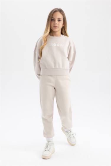 بنطلون سويت بانتس جوجر بناتي تقيل